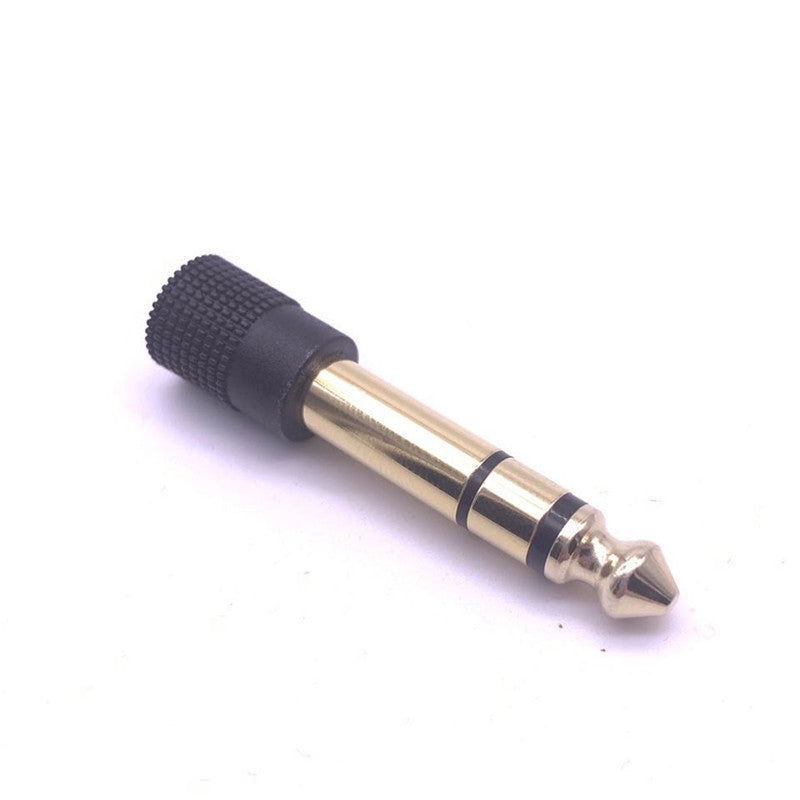 3.5mm Female to 6.35mm 1/4" Male Stereo Audio Jack Adapter Converter Connector (M68)