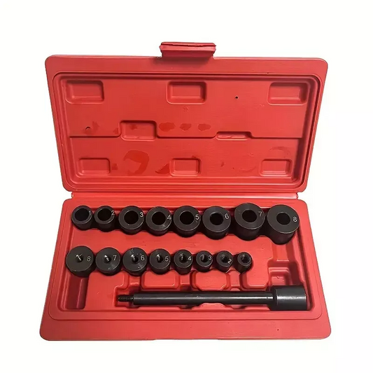 Clutch Aligning 17pcs Kit Universal Clutch Alignment Bearing Remove Tool Kit YS152