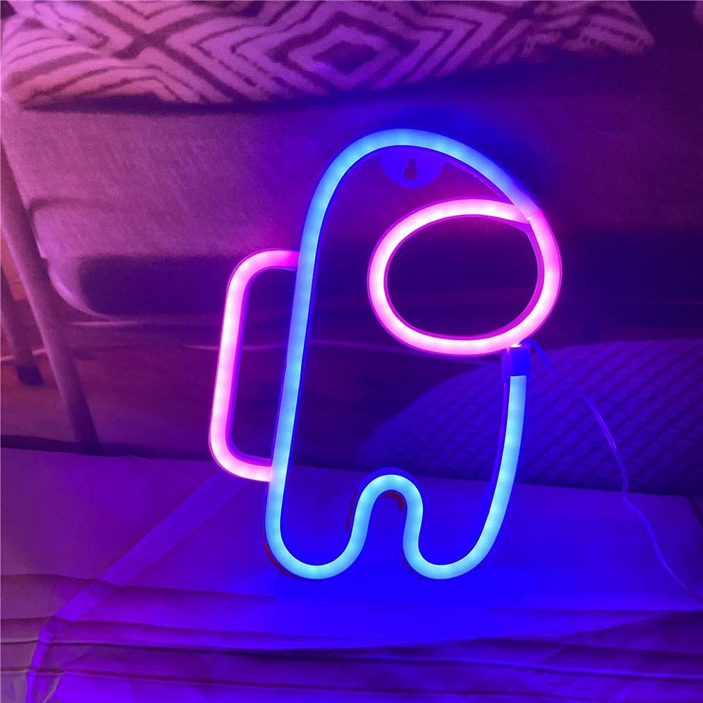 New Arrival Astronaut Indoor LED Neon Sign Night Lights Party Wall Decor Light