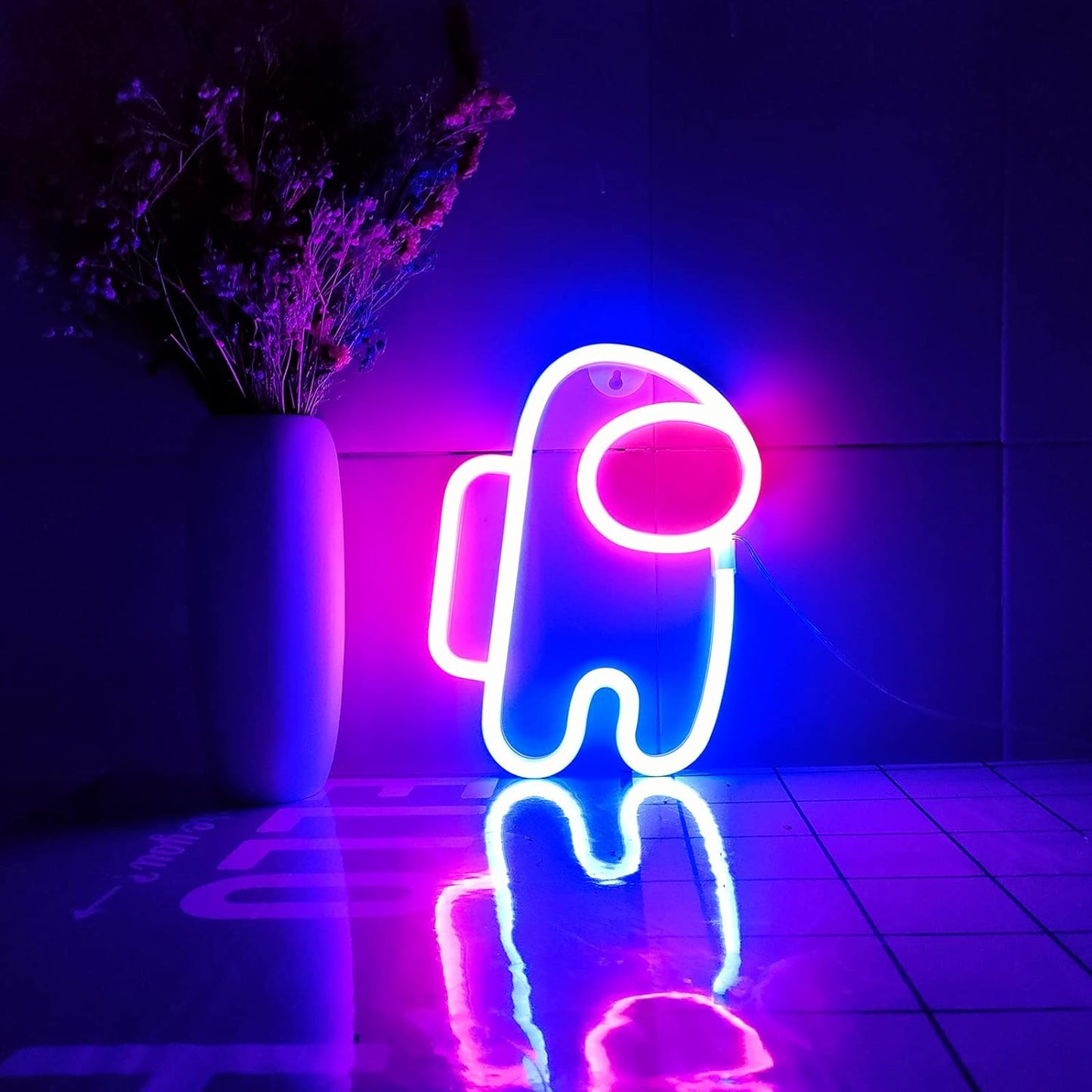 New Arrival Astronaut Indoor LED Neon Sign Night Lights Party Wall Decor Light