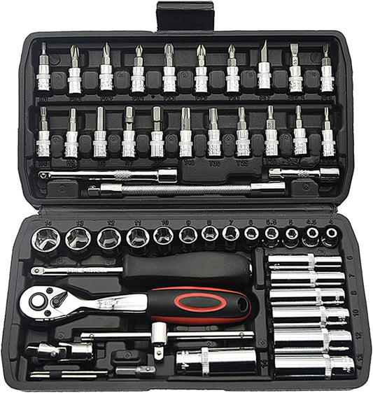 53 in 1 Socket Wrench Tool Set W/ Case (JS8.4)