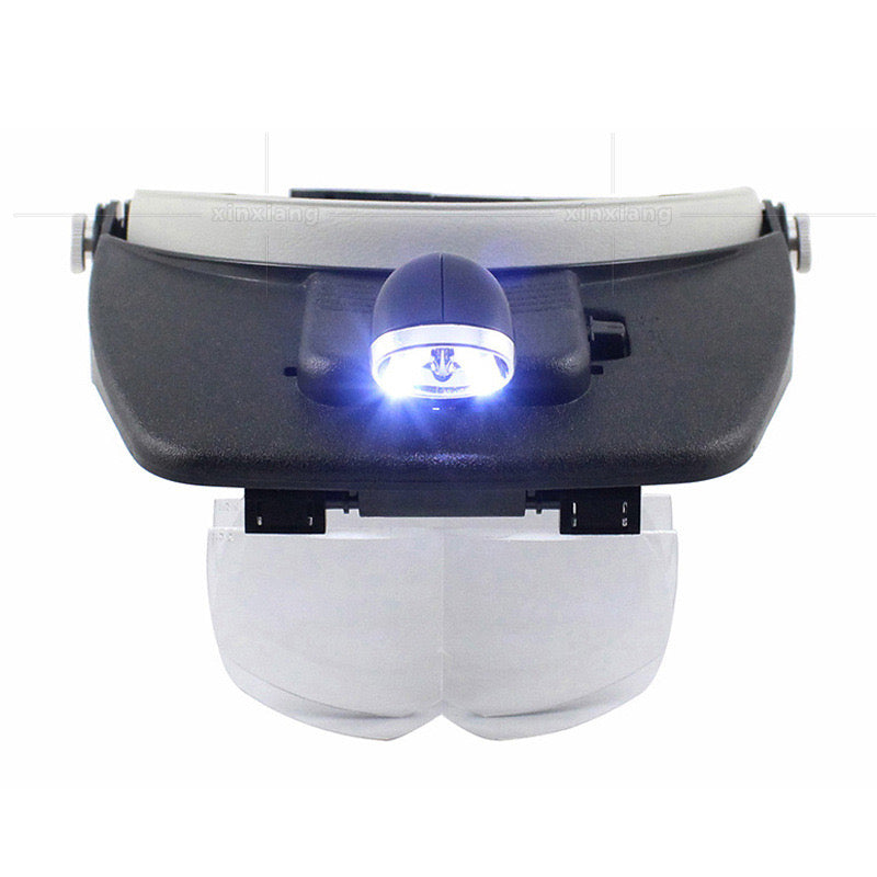 Head Mounted Magnifying Glass Lens Magnifier 81001-A (QS211)