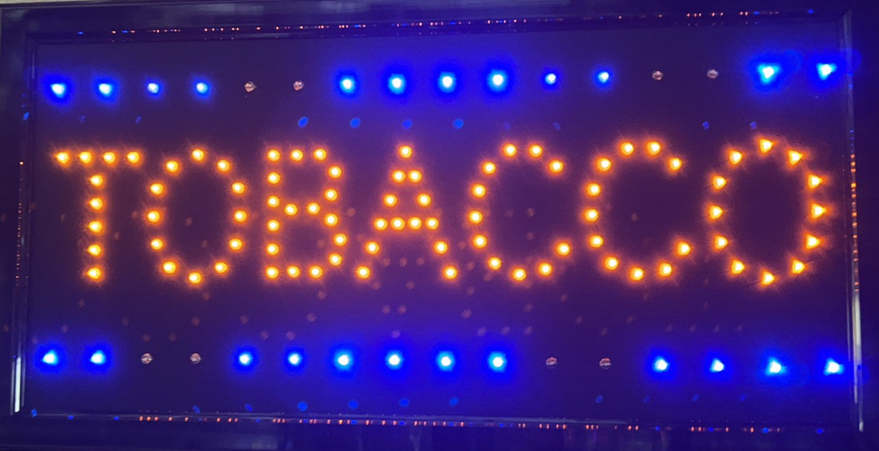 Tobacco LED Sign 48X25cm