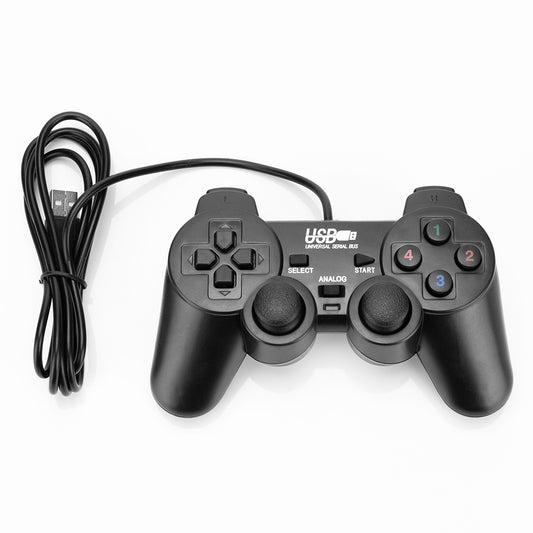 USB Wired Game Controller For PC Pros