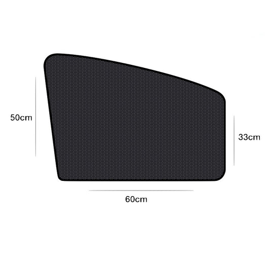 Magnetic Car Front Side Window Sun Shade (JS13.2) UV Protection Curtain Sunshade