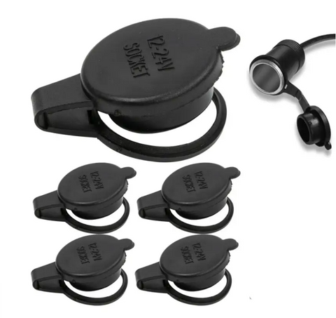 5Pcs Universal Car Cigarette Lighter Socket Cover (KS1.2) Waterproof Cap Outlet tool