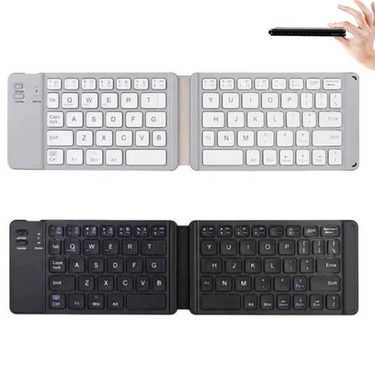 Foldable Keyboard Mini Wireless Bluetooth Keyboard For Android IOS iPad Windows