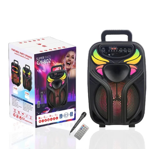 New Arrival Party Speaker Portable Bluetooth with Mic Karaok