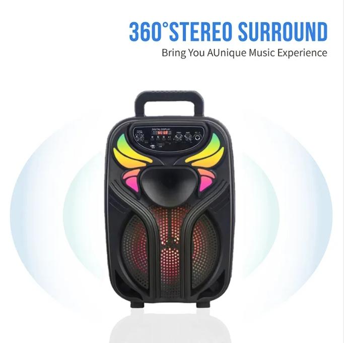 New Arrival Party Speaker Portable Bluetooth with Mic Karaok