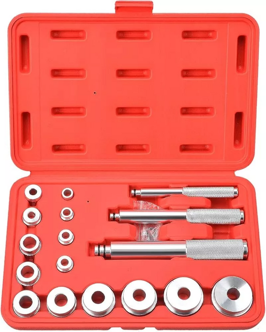 Wheel Bearing Race Aluminum Seal Bush Driver 17pcs Set Tool Removal & Install YS120