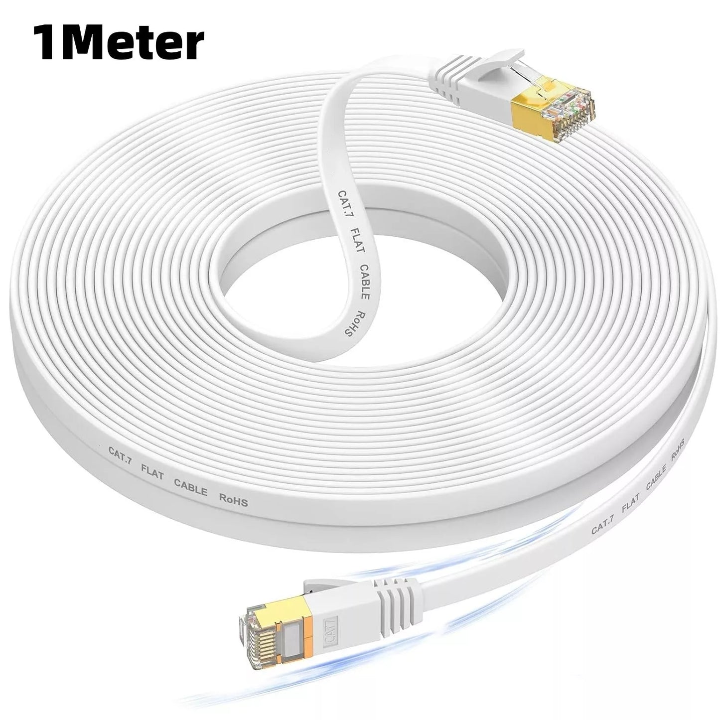 Cat 7 Ethernet Network Cable CAT7 LAN Internet 1M 2M 3Meter 10Gbs Fast Speed