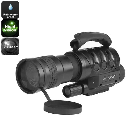 Digital Infrared Night Vision Monocular 7 Times Zoom IR Video Recorder Telescope