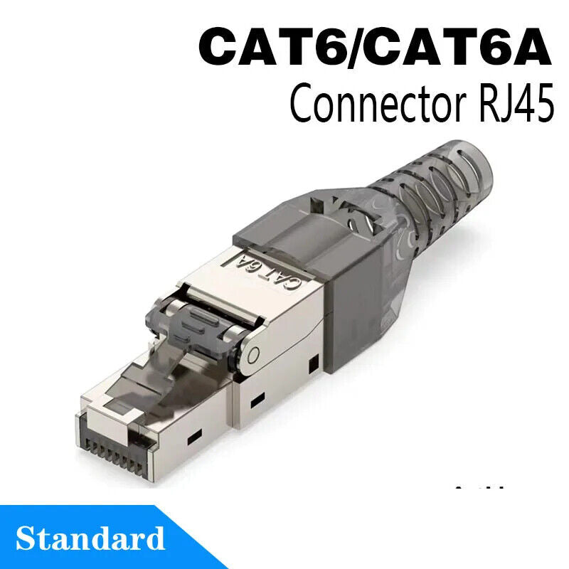 Rj45 Cat7 Cat6a Connector Tool Free Toolless Rj45 Termination Plug KS1-5