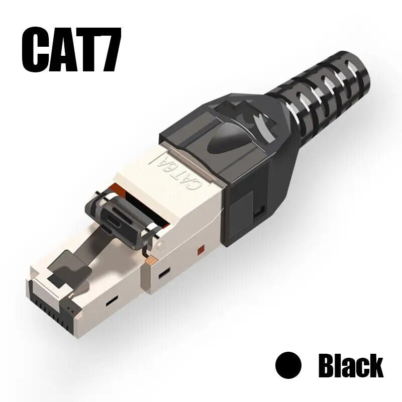 Rj45 Cat7 Cat6a Connector Tool Free Toolless Rj45 Termination Plug KS1-5