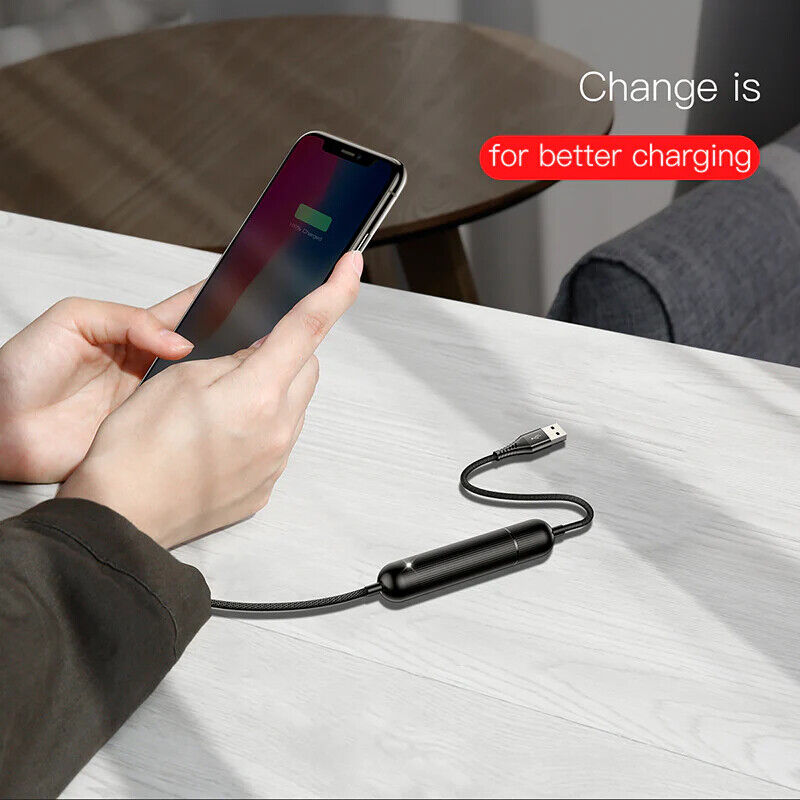 Baseus 2 in 1 2500mAh Power Bank with 1.2m 2.4A Cable For Apple Iphone Ipad ipod YS22