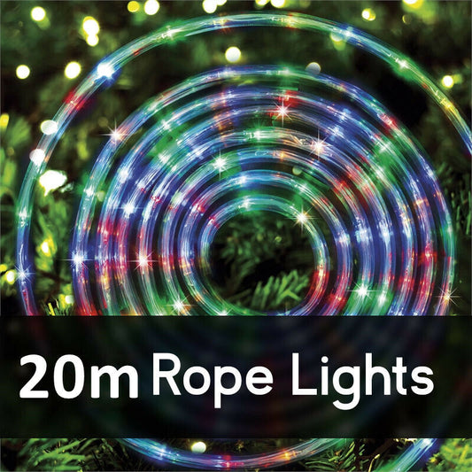 20M LED Rope Lights for Christmas