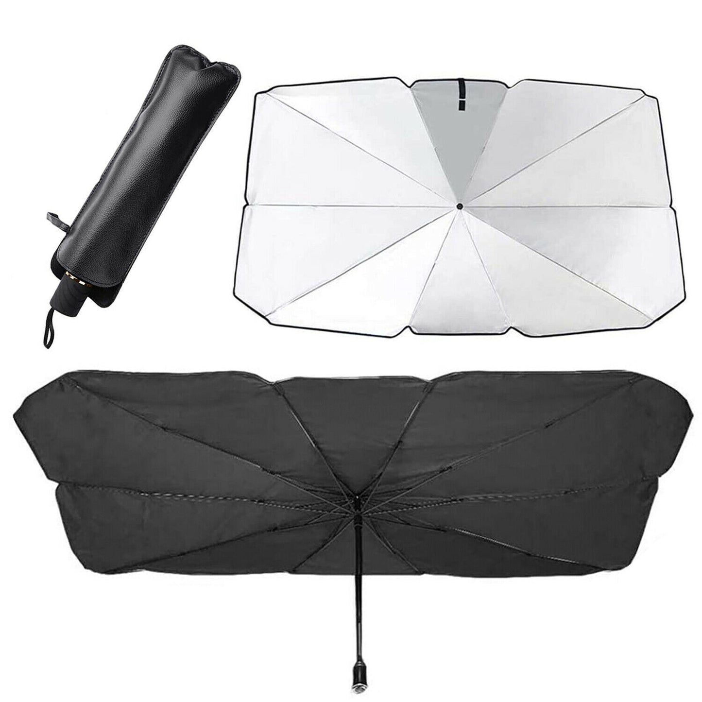 Foldable Umbrella Car Windshield Sun Shade 145cm * 79cm