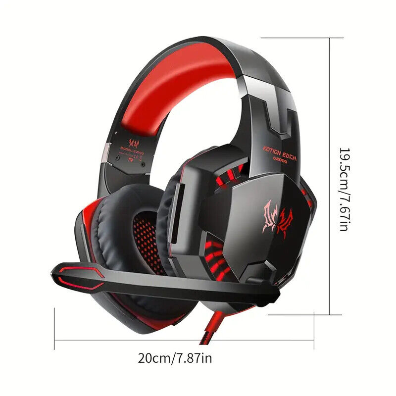 PC Gaming headset Computer headphones 3.5mm with Mic