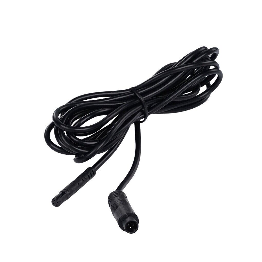 2M Car Reverse Camera Dash Rear Backup Camera Extension Cable 4-pin Extension