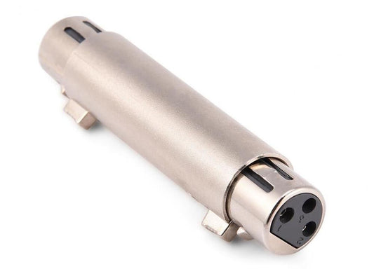 XLR to XLR Female to Female Male Connector (T26)