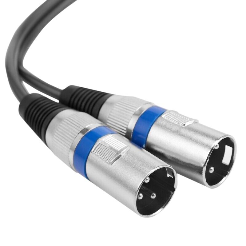 1.5M Premium Dual Rca Male To Dual Xlr Male Cable XLR To 2 Rca Adapter Evertech (CS24)