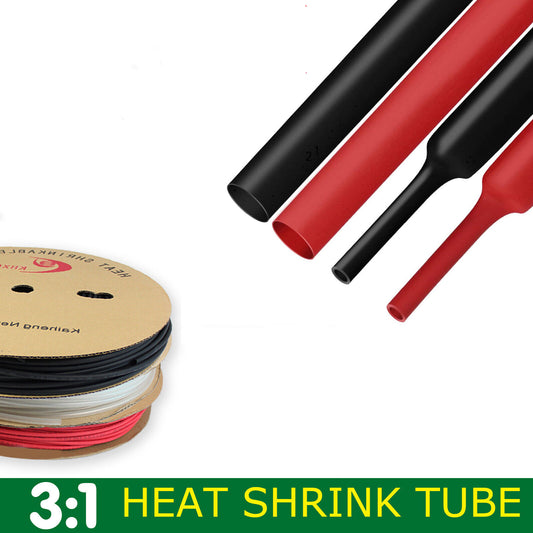 Heat Shrink Tube Dual Wall Heat Shrink Tubing 3:1 Glue Inside Fast Wrap Tools