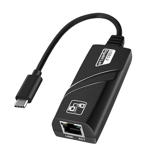 1000Mbps USB Type-C to RJ45 Ethernet Adapter Network Card USB 3.0 To Gigabit