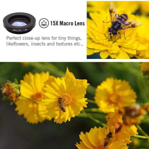 APEXEL 5 in 1 Camera Lens Kit (LS04) For iPhone Android Phone