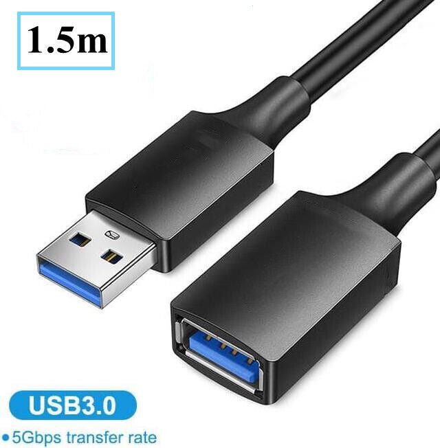 USB Extension Data Cable USB 3.0 Male to Female Adpter Cord For PC Laptop Camera SS16-20