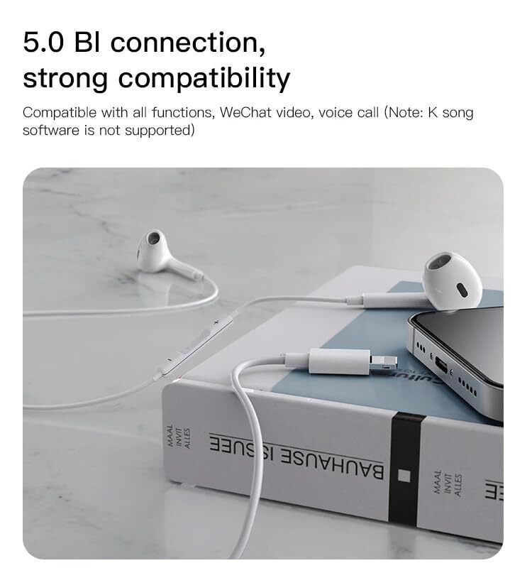 Yesido Wired Earphones Headphones Earbuds W/ Mic Control for Apple iphone Ipad YS60