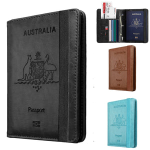 RFID Blocking Passport Wallet AU PS01-3
