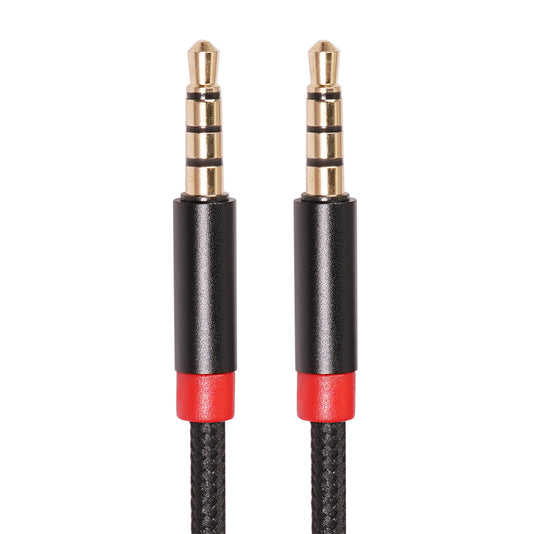 1m 4 Pole 3.5mm AUX Male to Male Cable