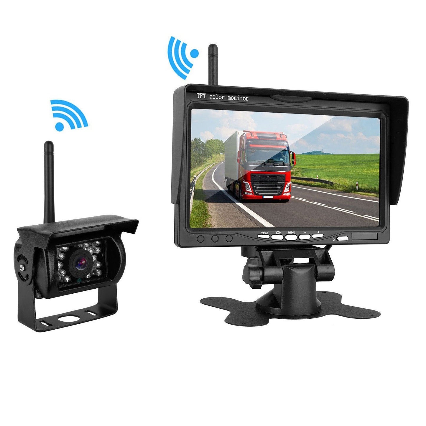 Wireless Truck Reversing Camera Kit 7" Screen