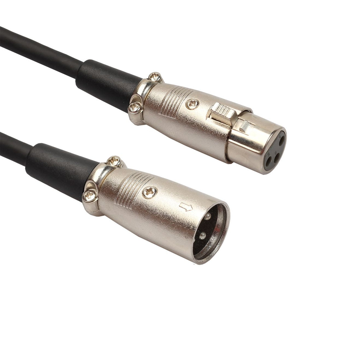 XLR Male to Female Cable Microphone Lead 3 Pin – Evertronics