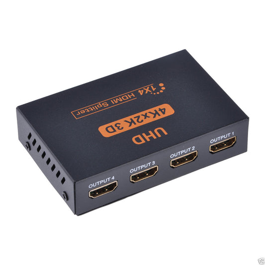 1 In 4 Out HDMI Splitter Amplifier Duplicator