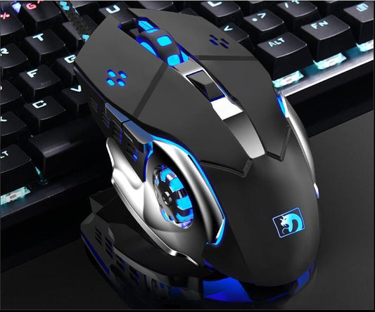 6 Button LED Wired USB Gaming Mouse M322