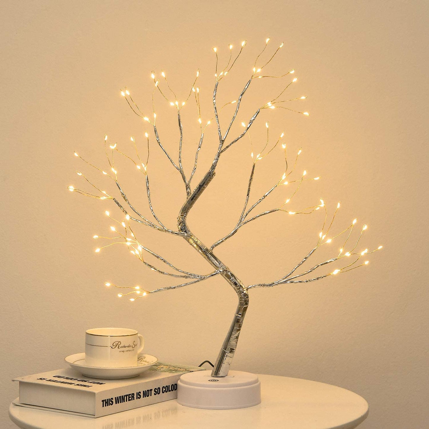 Tree Light LED Night Lamp Fairy Lights USB & Battery Touch Switch