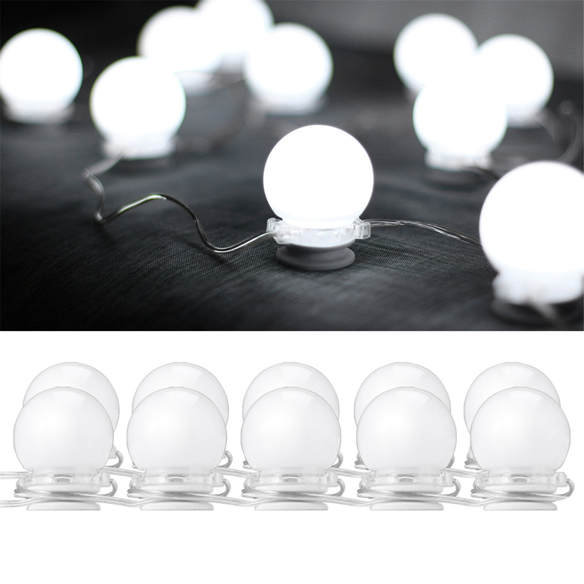 Hollywood Style Vanity Mirror LED Light Bulbs Gadgets