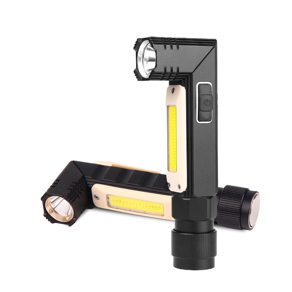 Magnetic USB Rechargeable COB Light Headlamp & Torch