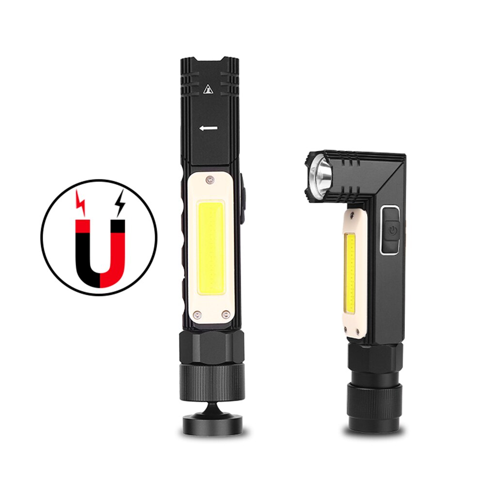 Magnetic USB Rechargeable COB Light Headlamp & Torch