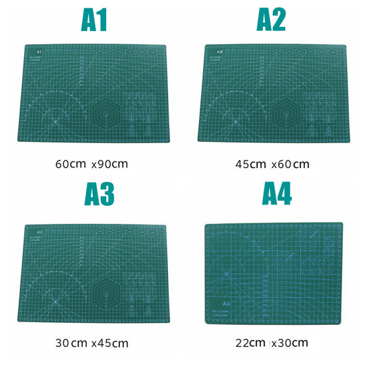 A1 A2 A3 A4 Large Thick Self Healing Cutting Mat Double-Side Tool