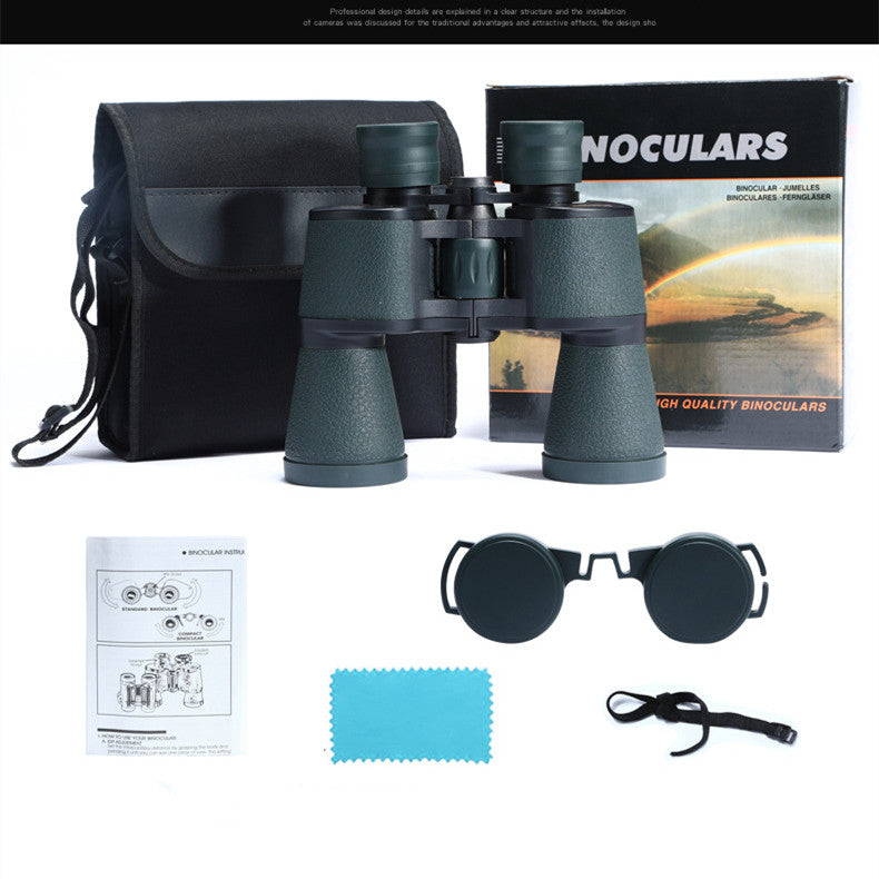 Bossdun 20*50 Military Zoom Binoculars with Carry Case