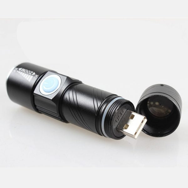 800 Lumen Mini USB LED Torch