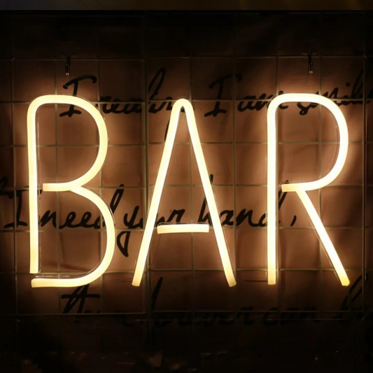 BAR Neon LED sign USB Powered