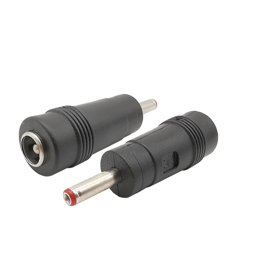 DC Power 5.5mm x 2.1mm Female to 3.5mm x 1.35mm Male Converter Plug P5 SB2 for PC Pros