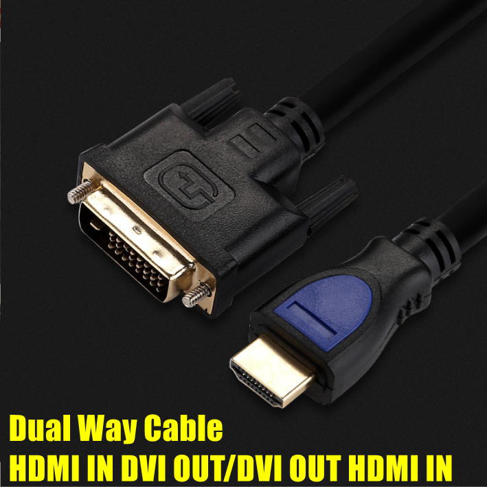 1.5m HDMI to DVI 24+1 Pin Male Cable SC4