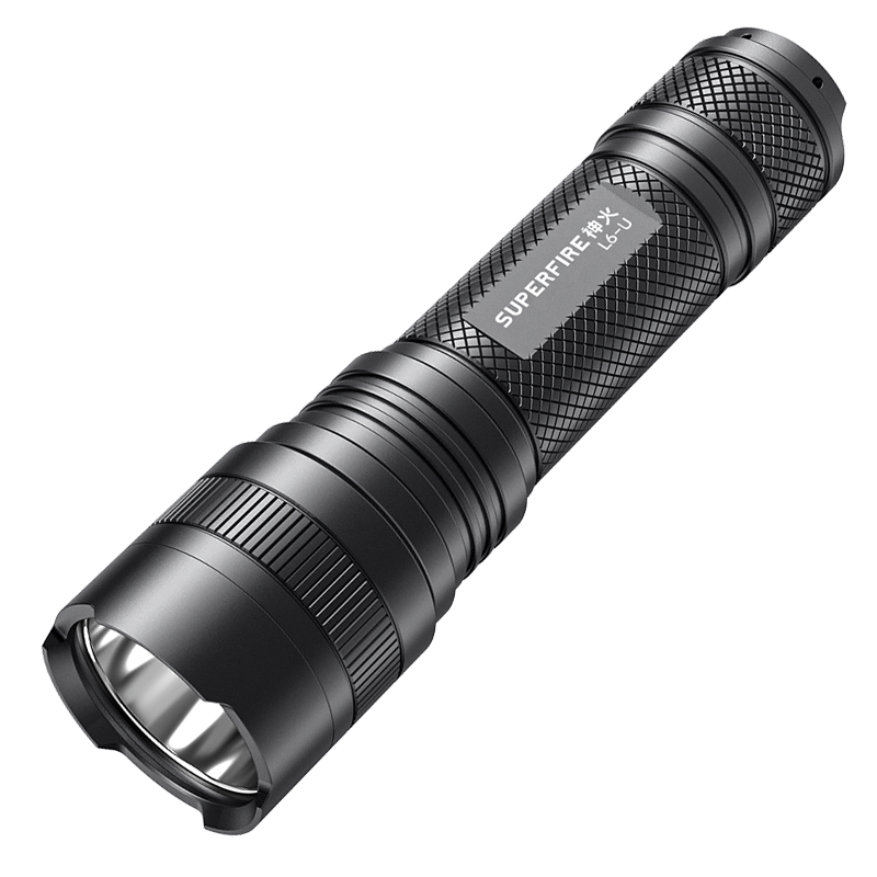 SUPERFIRE 20W Flashlight Rechargeable Torch L6-U 1480LM