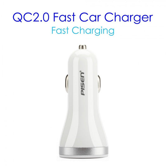 Pisen High Quality QC 2.0 Car Charger