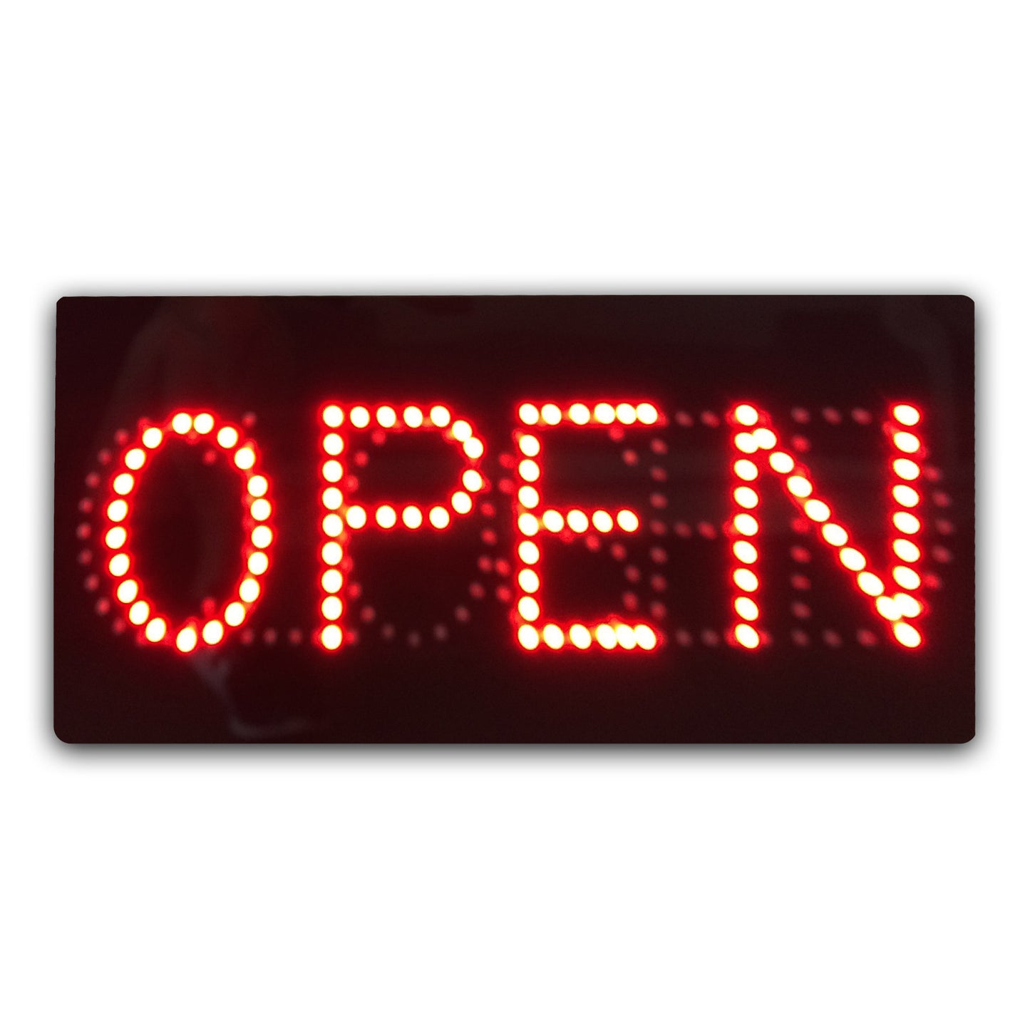 Switchable Epoxy Resin LED OPEN / CLOSED Sign