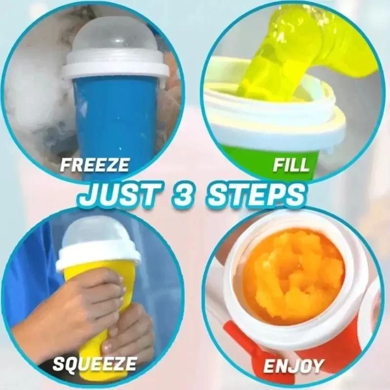 Squeeze Cooling Frozen Magic Cup Gadgets